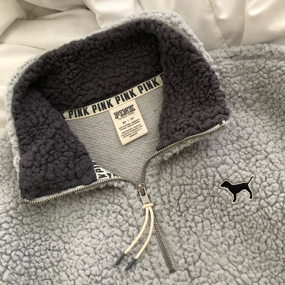 Victoria’s Secret PINK Oversized Sherpa Pullover XS